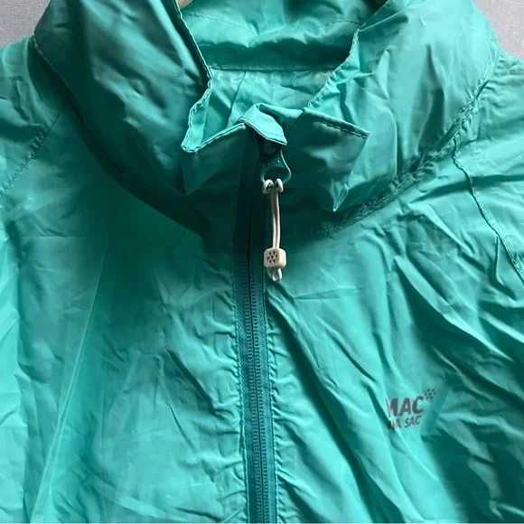 Mac in a Sac Origin II Packable Waterproof Jacket – Size S – Tiffany/Mint - Picture 6 of 11